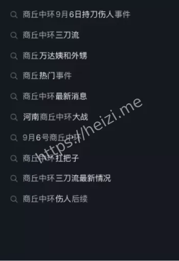 商丘警方调查