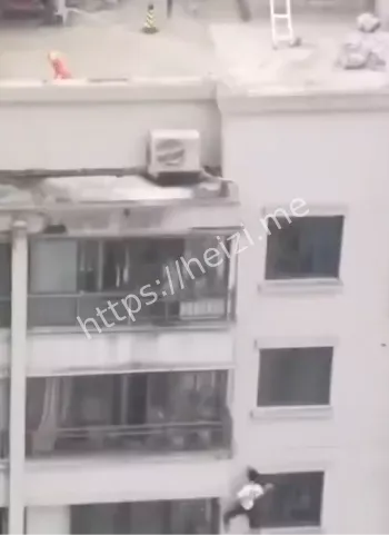 37楼徒手爬下