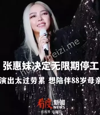 张惠妹停工