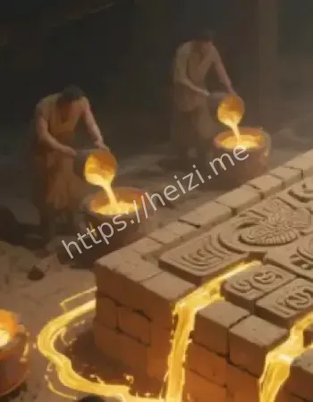 司母戊鼎铸造泥范数量