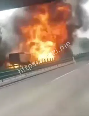 G1京哈高速爆炸事故视频