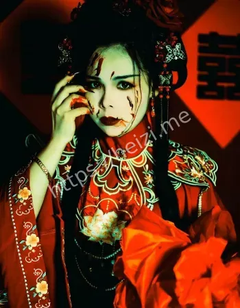 监控拍下民国新娘