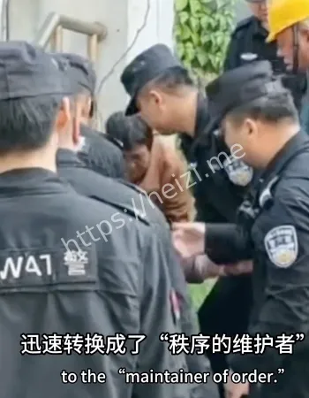 围堵市政府讨血汗钱