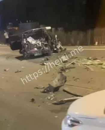 崇礼重型吊车连撞9车13伤