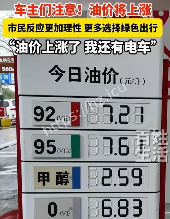 油价四连涨