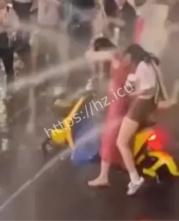 游客车被灌水事件