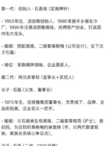 洁丽雅创始人
