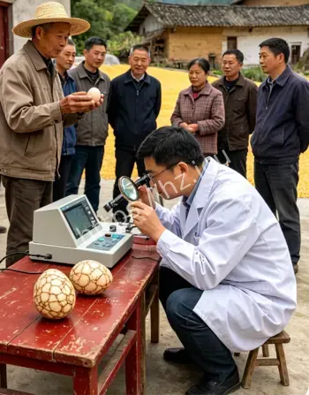 无蛋黄奇异鸡蛋事件