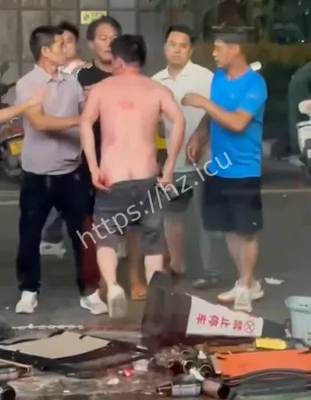 男子喝酒后失控