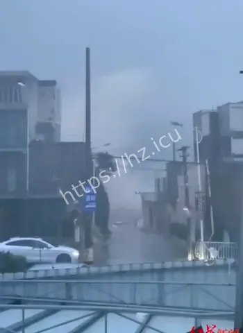 台风霞现身浙江